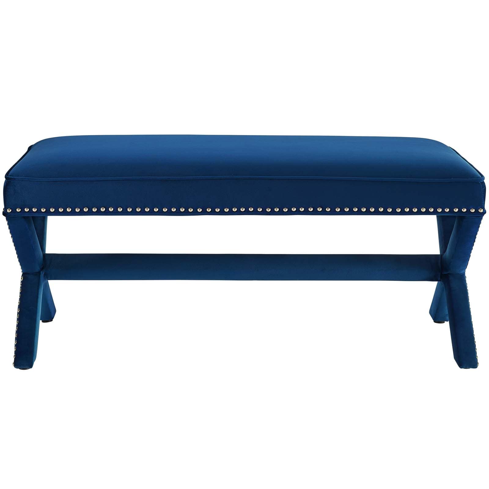 Modway Rivet Upholstered Velvet Bench - EEI-3067 | Benches | Modishstore - 13