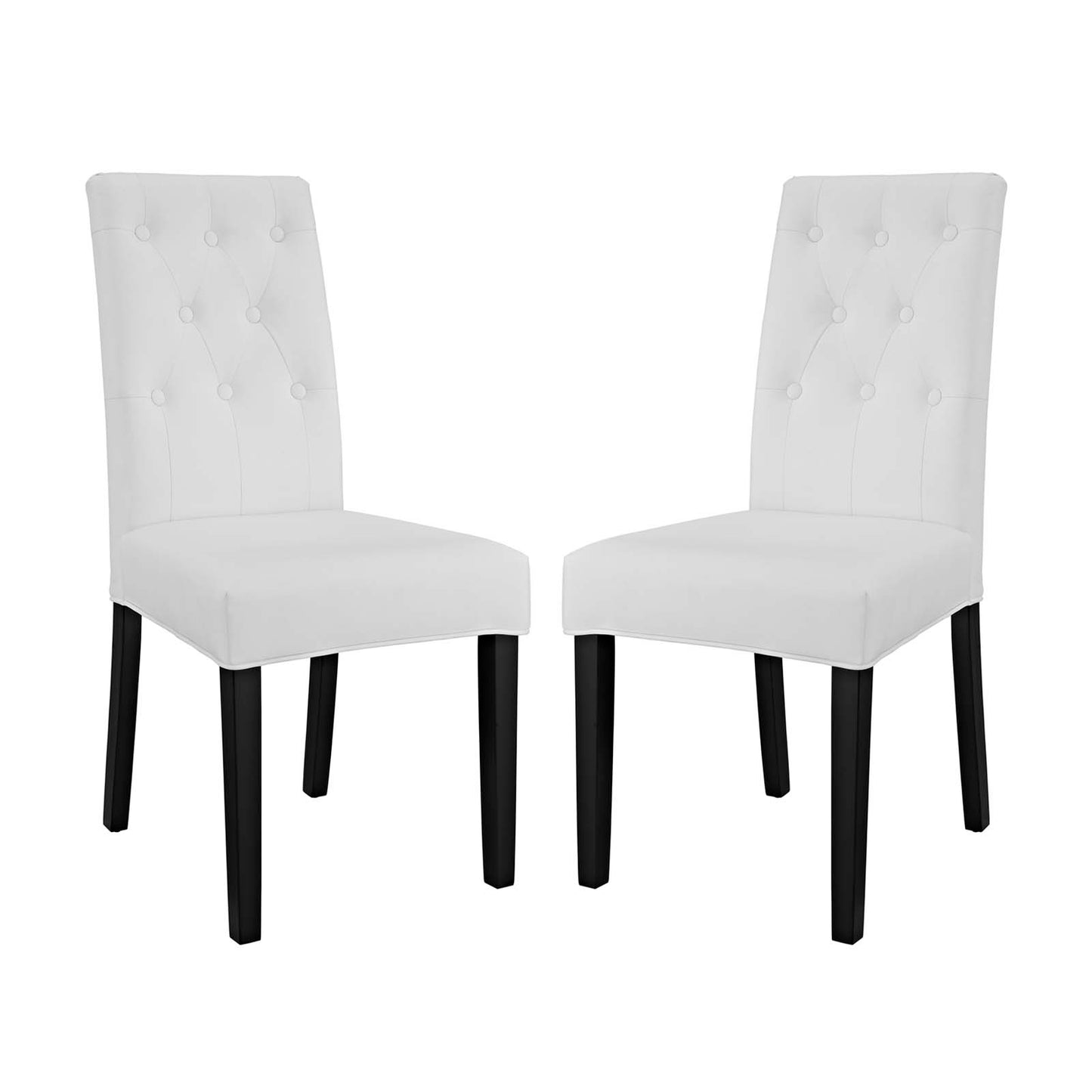 Modway Confer Dining Side Chair Vinyl Set of 2 - EEI-3323 | Dining Chairs | Modishstore - 6