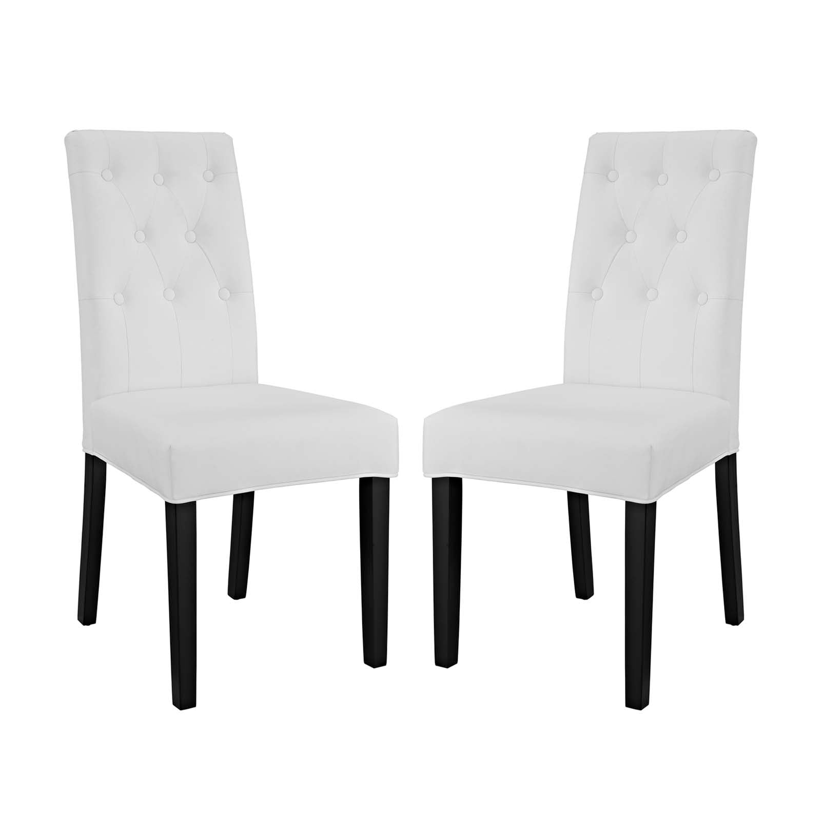 Modway Confer Dining Side Chair Vinyl Set of 2 - EEI-3323 | Dining Chairs | Modishstore - 6