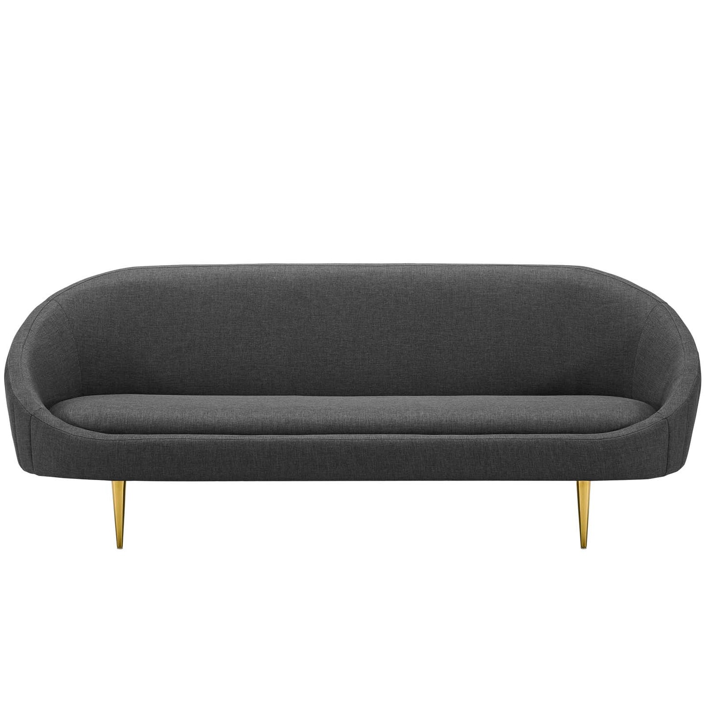 Modway Sublime Vertical Curve Back Fabric Sofa | Sofas | Modishstore-2