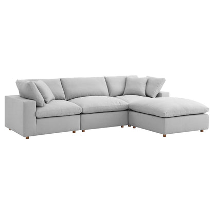 Modway Commix Down Filled Overstuffed 4 Piece Sectional Sofa Set - EEI-3356 | Sofa Set | Modishstore - 64