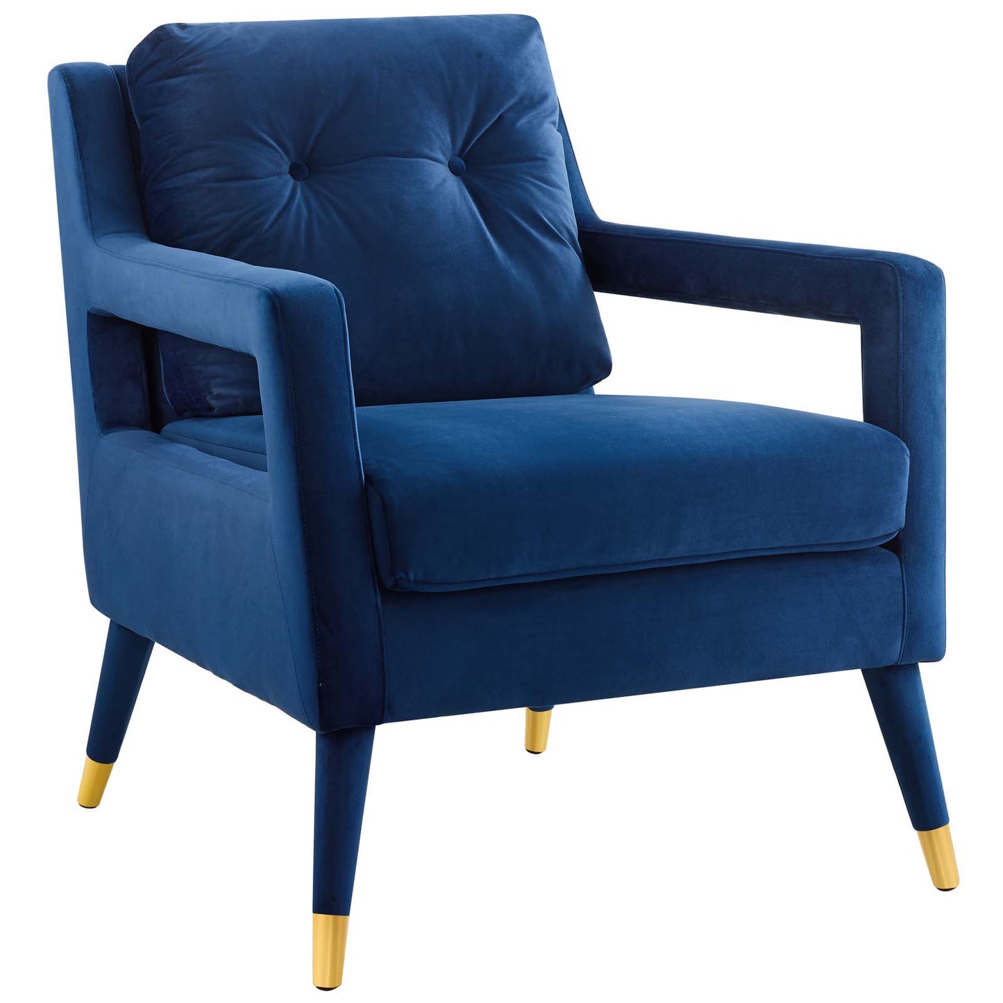 Premise Accent Lounge Performance Velvet Armchair By Modway - EEI-3457 | Armchairs | Modishstore - 2