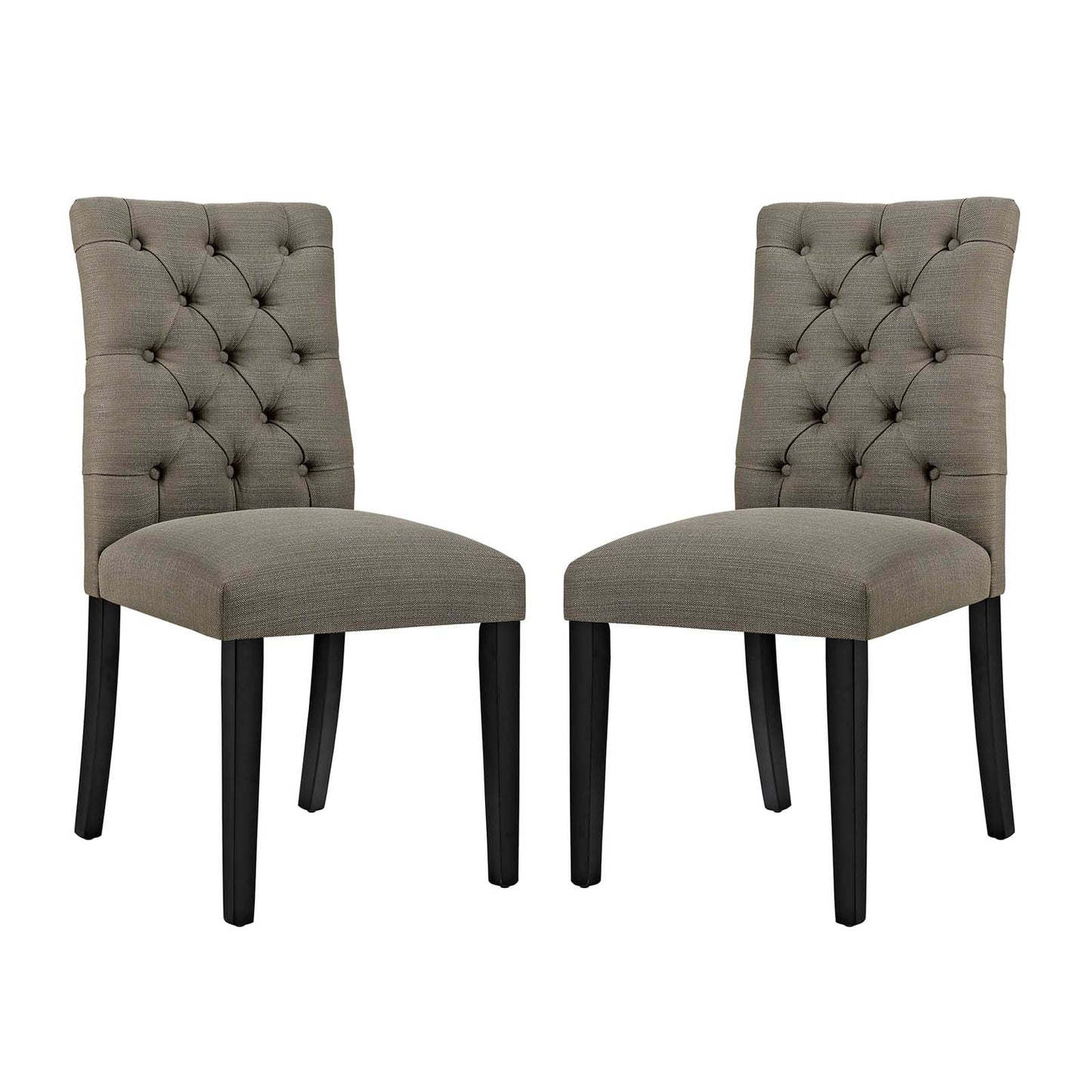 Modway Duchess Dining Chair Fabric Set of 2 - EEI-3474 | Dining Chairs | Modishstore - 15