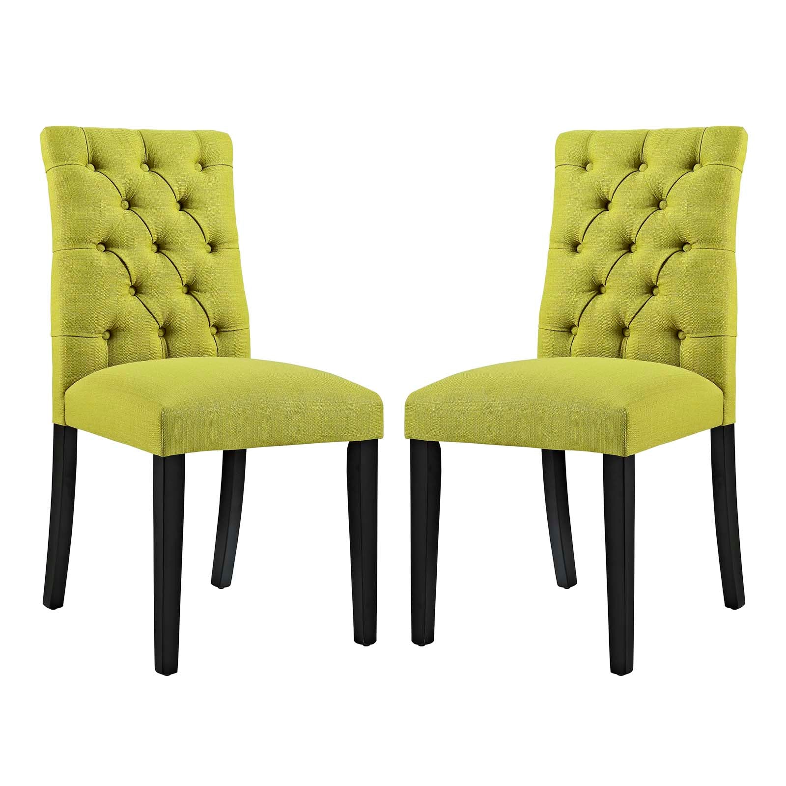 Modway Duchess Dining Chair Fabric Set of 2 - EEI-3474 | Dining Chairs | Modishstore - 27