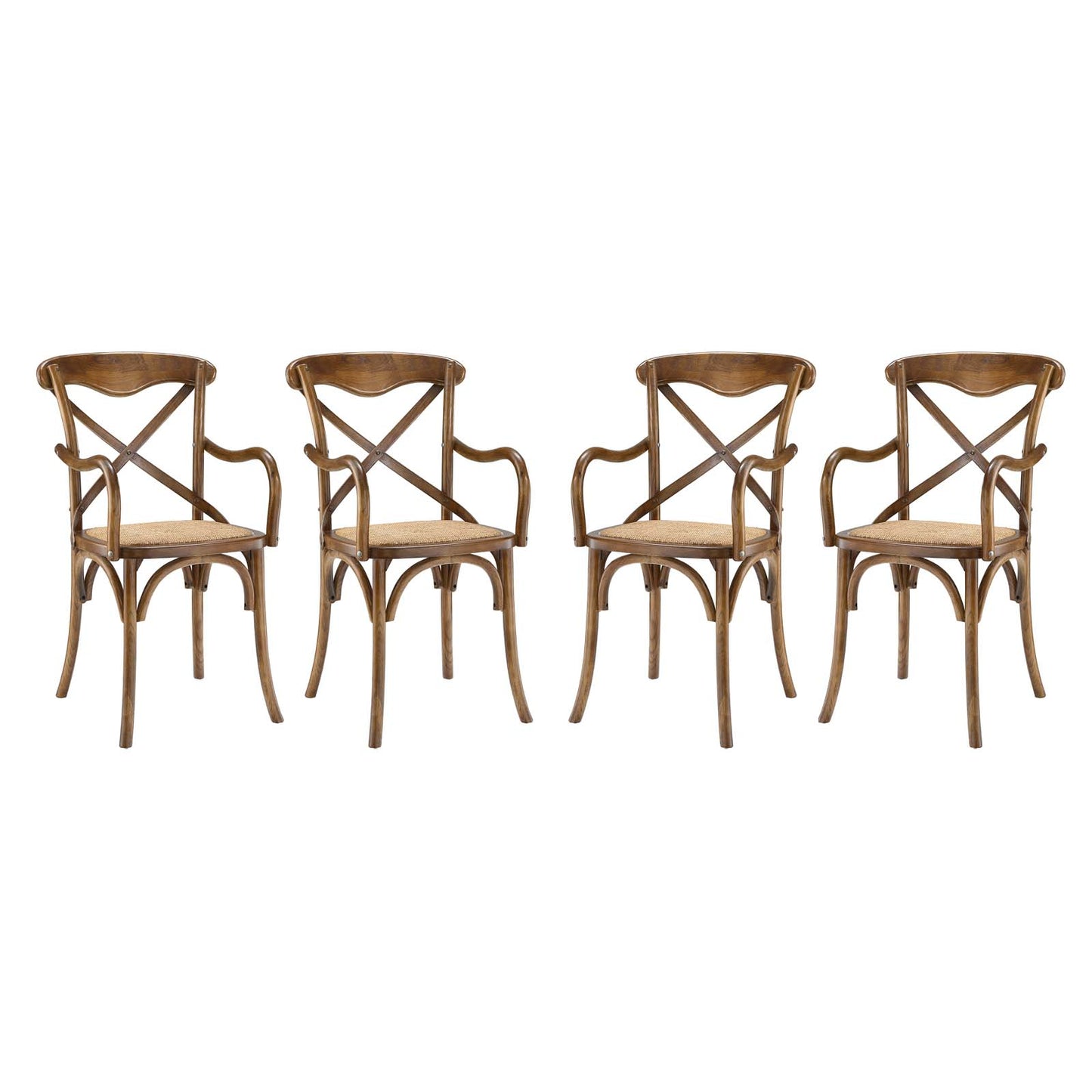 Modway Gear Dining Armchair Set of 4 - EEI-3480 | Dining Chairs | Modishstore - 2