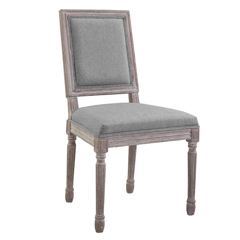 Modway Court Dining Side Chair Upholstered Fabric Set of 4 - EEI-3501 | Dining Chairs | Modishstore - 2