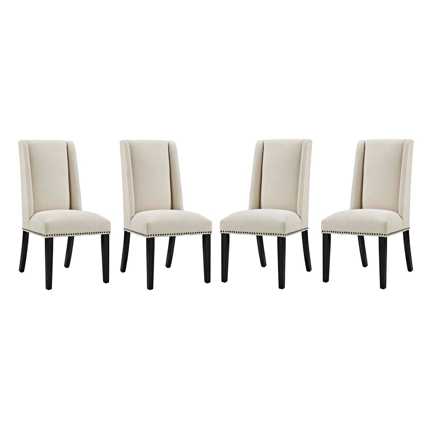 Modway Baron Dining Chair Fabric Set of 4 - EEI-3503 | Dining Chairs | Modishstore - 5