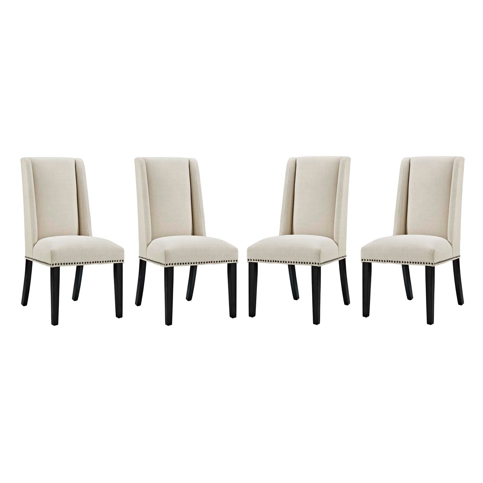 Modway Baron Dining Chair Fabric Set of 4 - EEI-3503 | Dining Chairs | Modishstore - 5