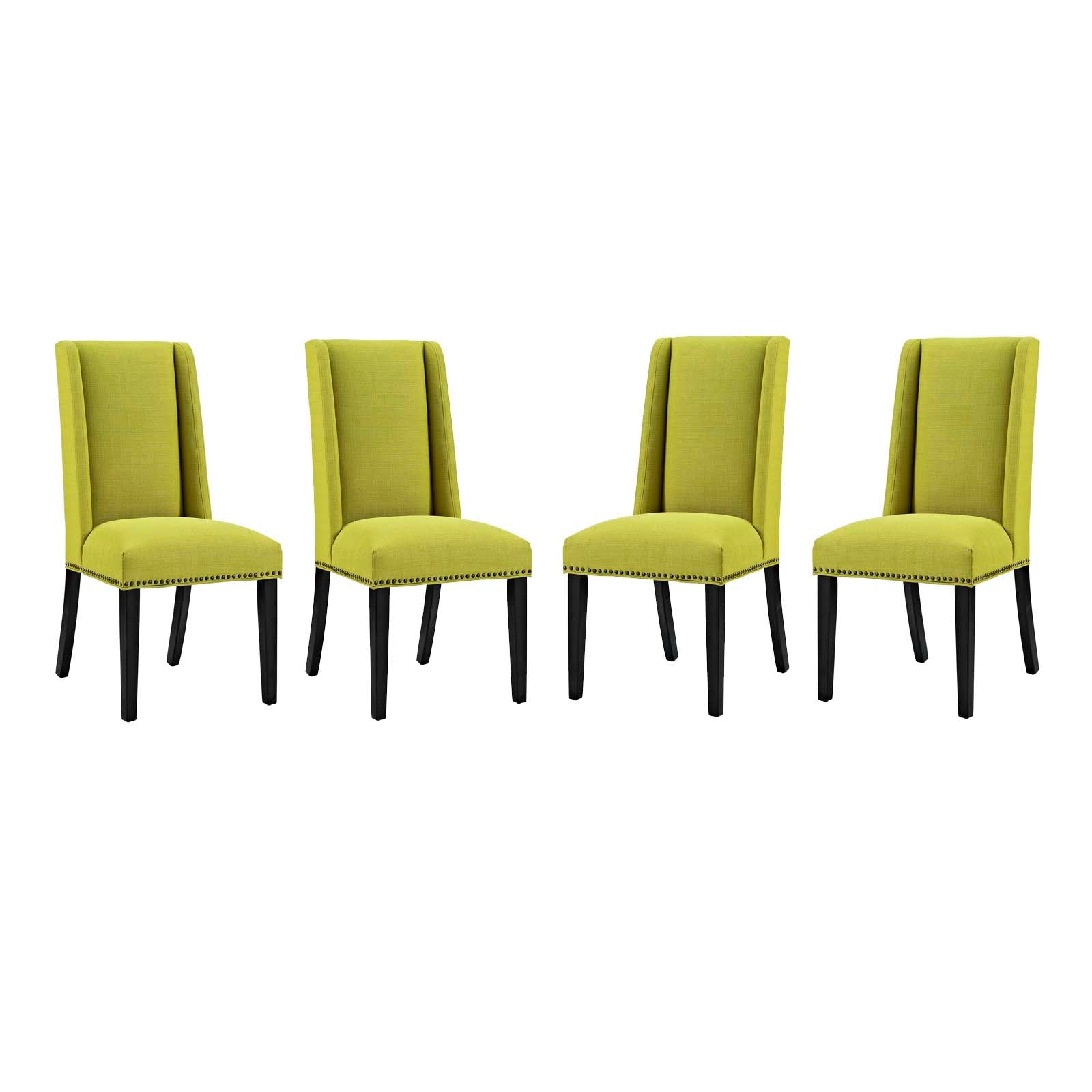 Modway Baron Dining Chair Fabric Set of 4 - EEI-3503 | Dining Chairs | Modishstore - 21