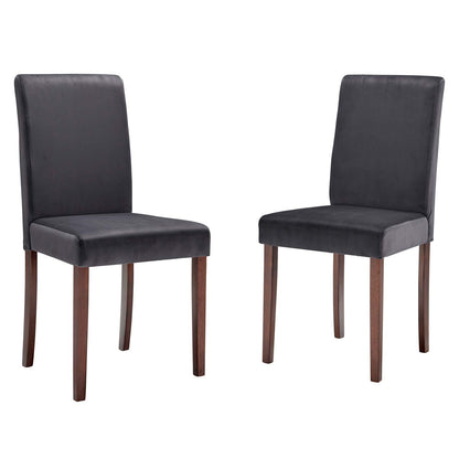 Modway Prosper Upholstered Velvet Dining Side Chair Set of 2 - EEI-3619 | Dining Chairs | Modishstore - 2