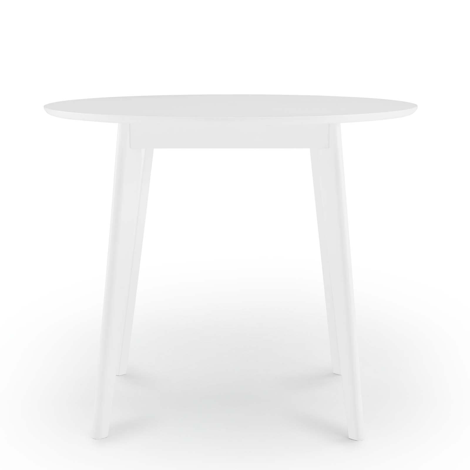 Modway Vision 35" Round White Dining Table - EEI-3750 | Dining Tables | Modishstore - 4