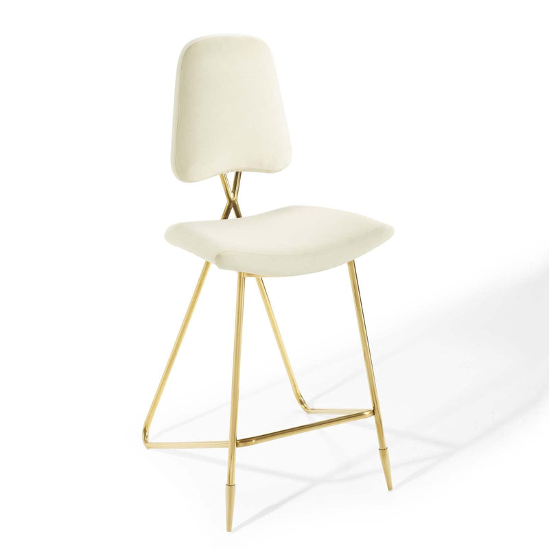 Modway Ponder Performance Velvet Bar Stool - EEI-3880 | Bar Stools | Modishstore - 17