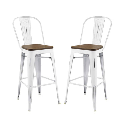 Modway Promenade Bar Stool Set of 2 - EEI-3896 | Bar Stools | Modishstore - 8