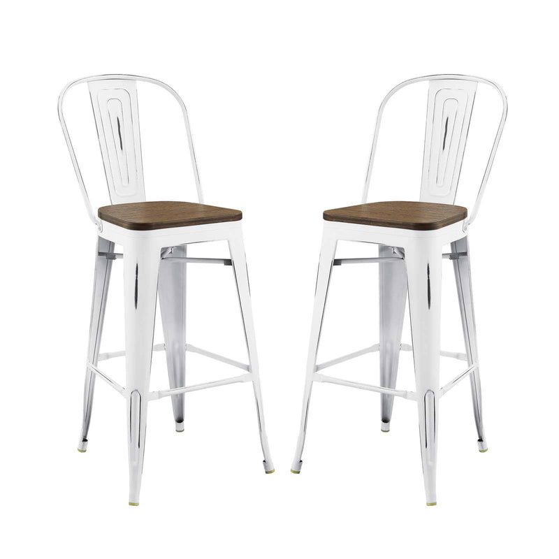 Modway Promenade Bar Stool Set of 2 - EEI-3896 | Bar Stools | Modishstore - 8