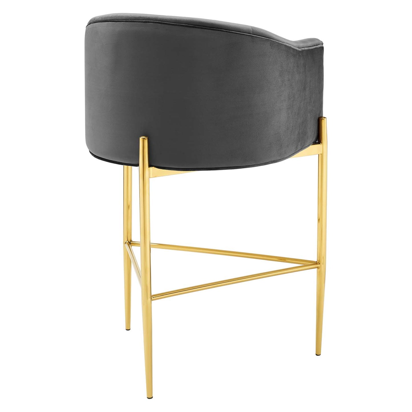 Savour Tufted Performance Velvet Bar Stool By Modway - EEI-3911 | Bar Stools | Modishstore - 4