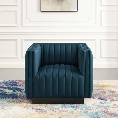 Modway Perception Tufted Upholstered Fabric Armchair - EEI-3927 | Armchairs | Modishstore - 1