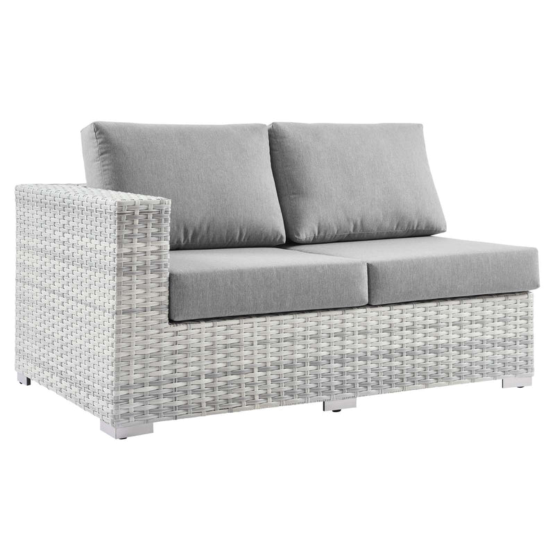 Modway Convene Outdoor Patio Left-Arm Loveseat - EEI-4303 | Outdoor Sofas, Loveseats & Sectionals | Modishstore - 2