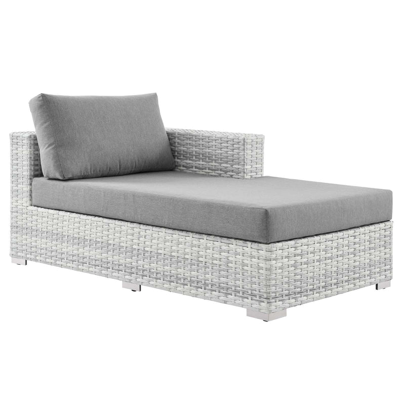 Modway Convene Outdoor Patio Right Chaise - EEI-4304 | Outdoor Sofas, Loveseats & Sectionals | Modishstore - 4