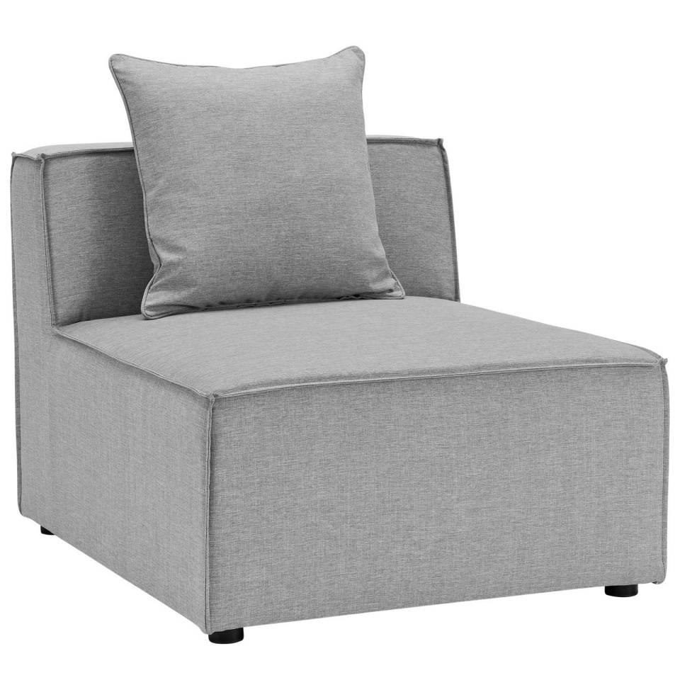 Modway Saybrook Outdoor Patio Upholstered 3-Piece Sectional Sofa - EEI-4379 | Outdoor Sofas, Loveseats & Sectionals | Modishstore - 3