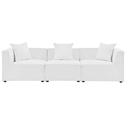 Modway Saybrook Outdoor Patio Upholstered 3-Piece Sectional Sofa - EEI-4379 | Outdoor Sofas, Loveseats & Sectionals | Modishstore - 9