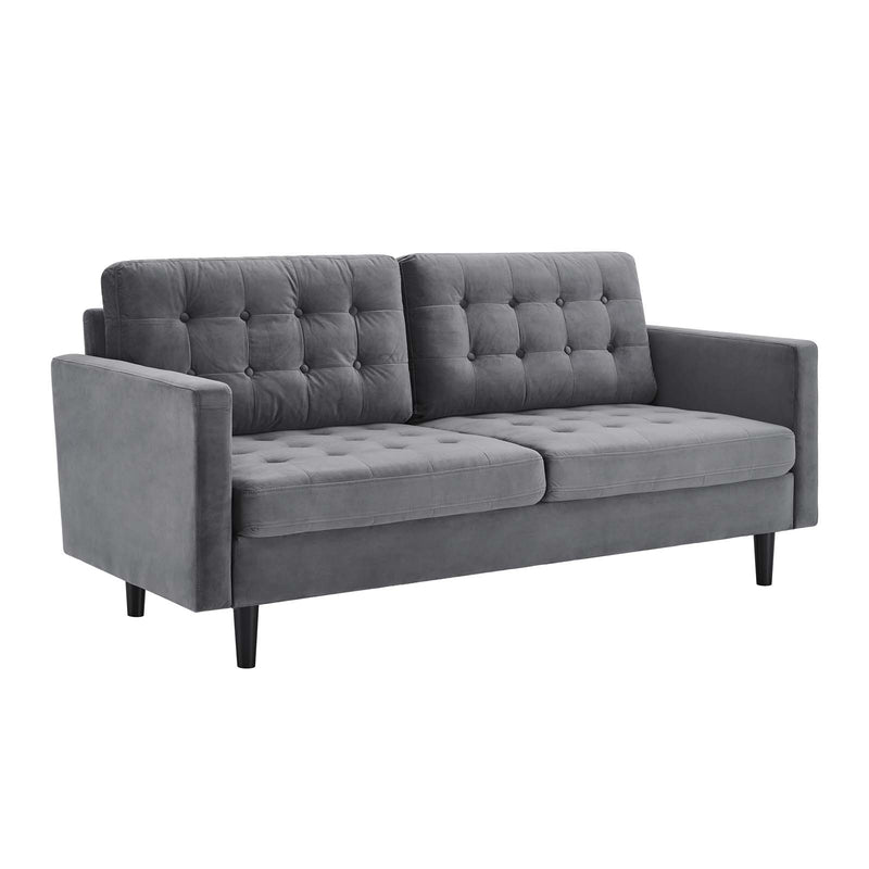 Modway Exalt Tufted Performance Velvet Sofa - EEI-4444 | Sofas | Modishstore - 7