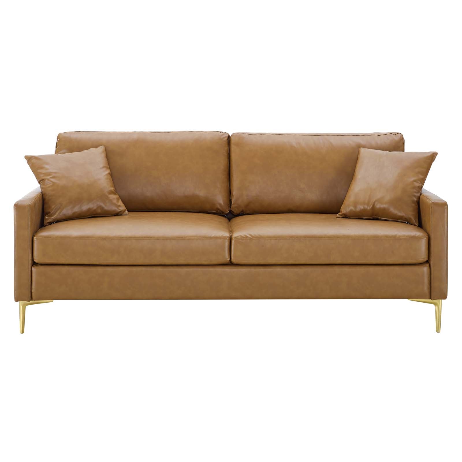 Juliana Vegan Leather Sofa By Modway - EEI-4448 | Sofas | Modishstore - 5