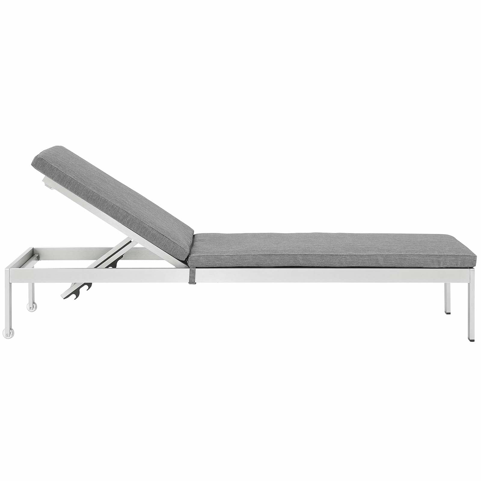 Modway Shore Outdoor Patio Aluminum Chaise with Cushions - EEI-4502 | Modishstore - 7