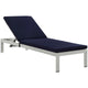 Modway Shore Outdoor Patio Aluminum Chaise with Cushions - EEI-4502 | Modishstore - 13