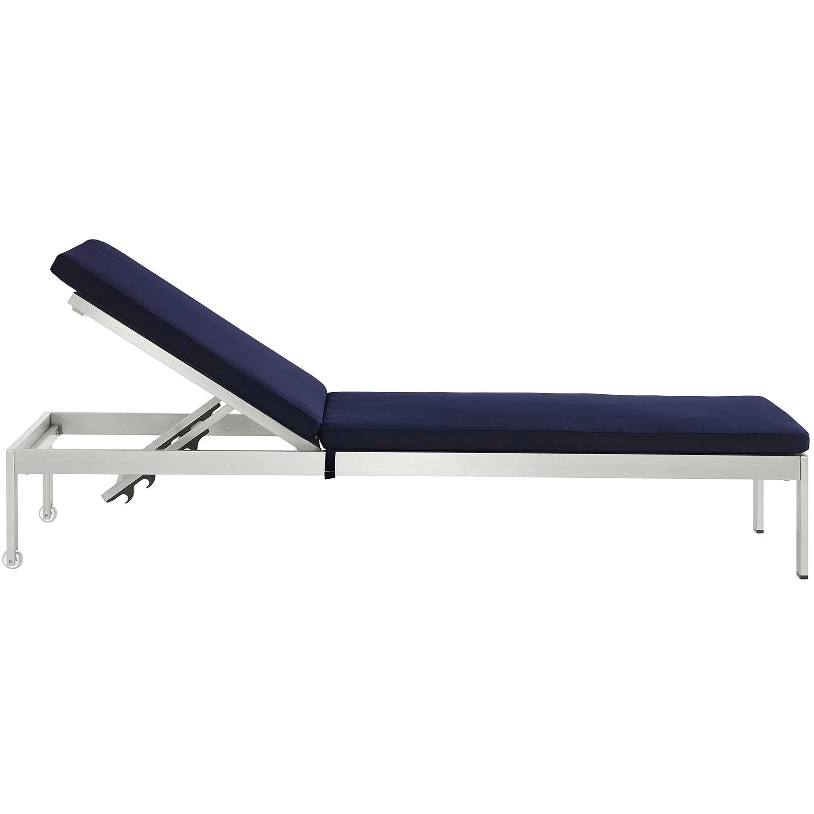 Modway Shore Outdoor Patio Aluminum Chaise with Cushions - EEI-4502 | Modishstore - 15