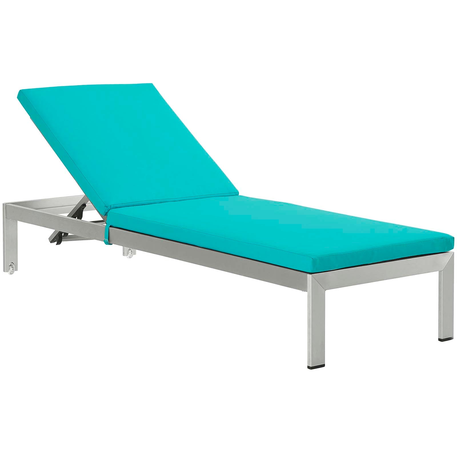 Modway Shore Outdoor Patio Aluminum Chaise with Cushions - EEI-4502 | Modishstore - 25