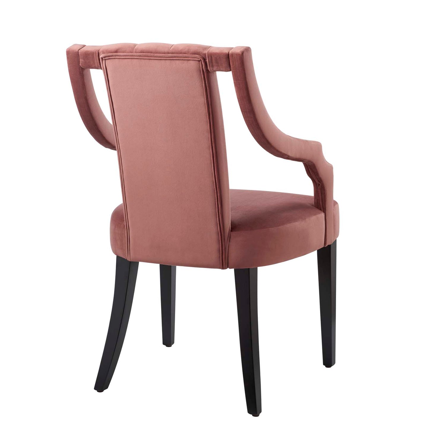 Virtue Performance Velvet Dining Chairs - Set of 2 By Modway - EEI-4554 | Dining Chairs | Modishstore - 5