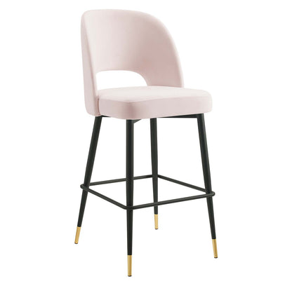 Modway Rouse Performance Velvet Bar Stool - EEI-4644 | Bar Stools | Modishstore - 1