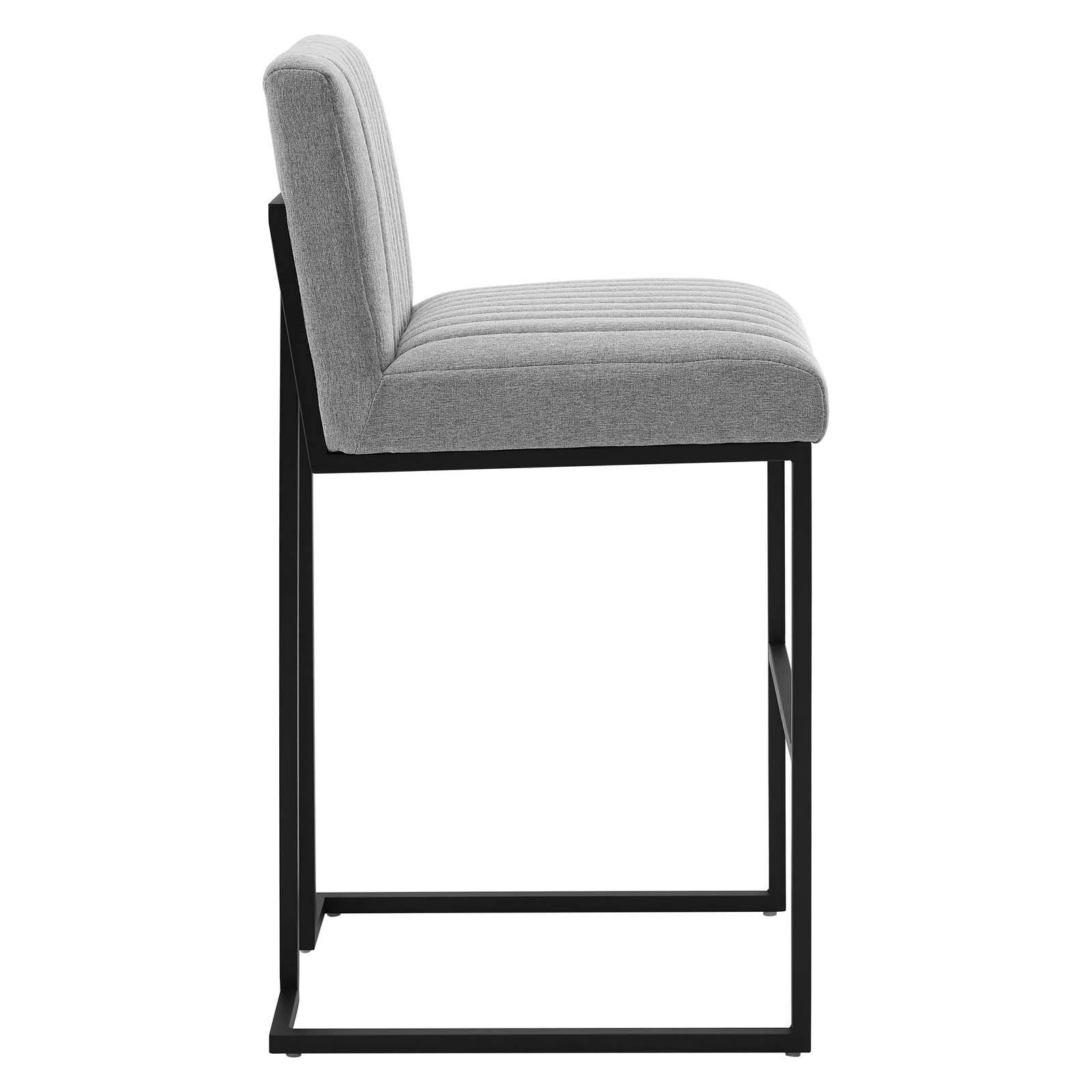 Indulge Channel Tufted Fabric Bar Stool By Modway - EEI-4654 | Bar Stools | Modishstore - 8