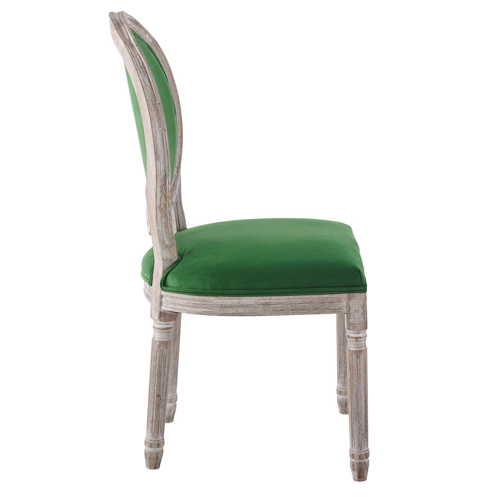 Modway Emanate Vintage French Performance Velvet Dining Side Chair - EEI-4668 | Dining Chairs | Modishstore - 3