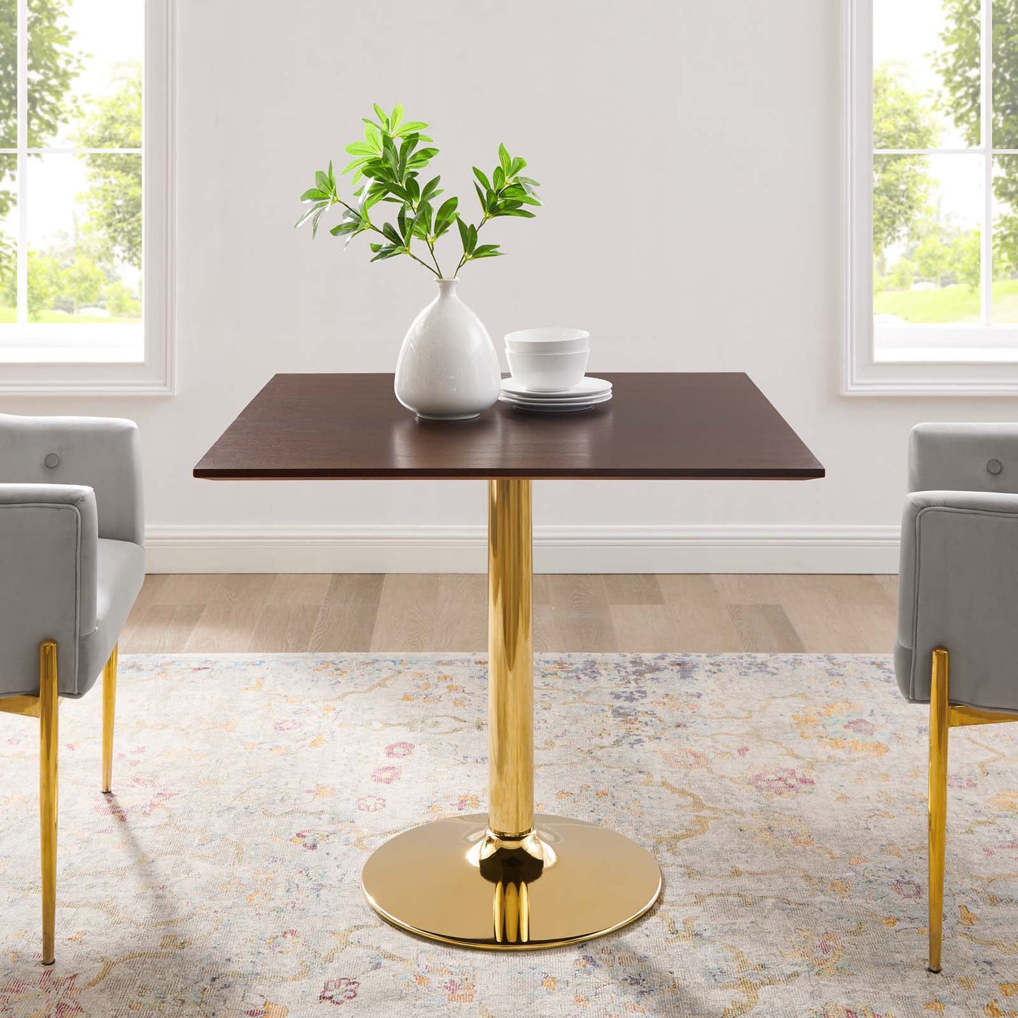 Modway Verne 35" Square Dining Table - EEI-4744 | Dining Tables | Modishstore - 1