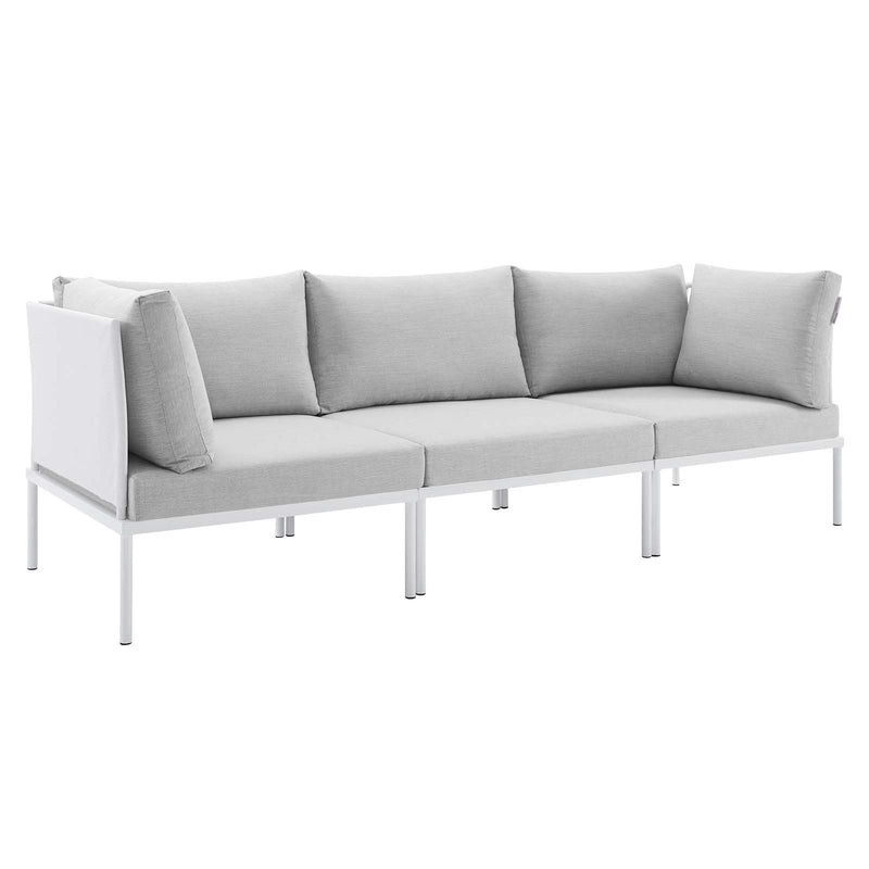 Modway Harmony Sunbrella® Outdoor Patio Aluminum Sofa - EEI-4967 | Outdoor Sofas, Loveseats & Sectionals | Modishstore - 1