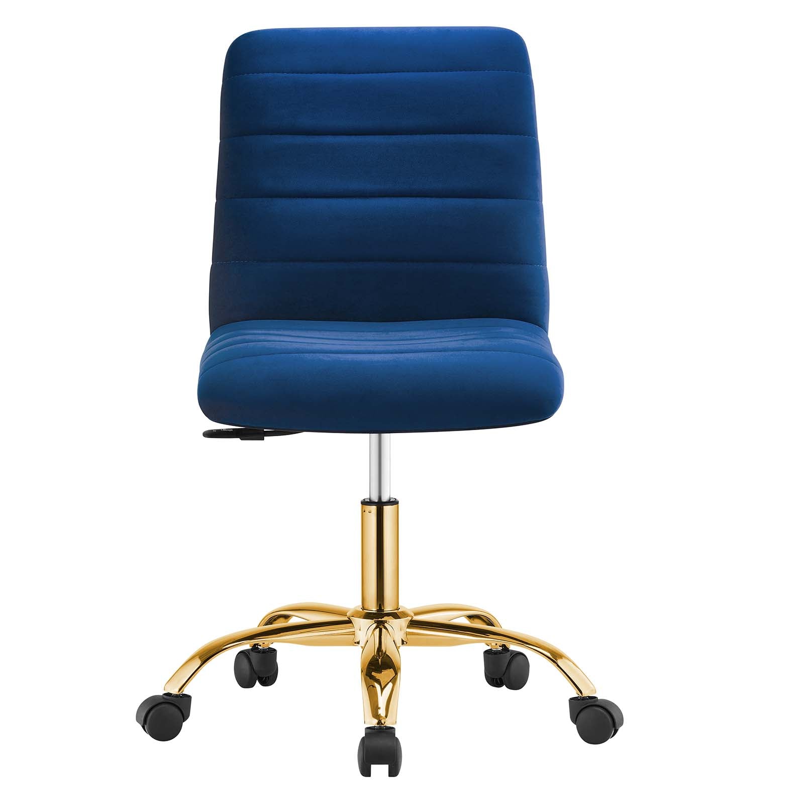 Ripple Armless Performance Velvet Office Chair By Modway - EEI-4972 | Office Chairs | Modishstore - 36