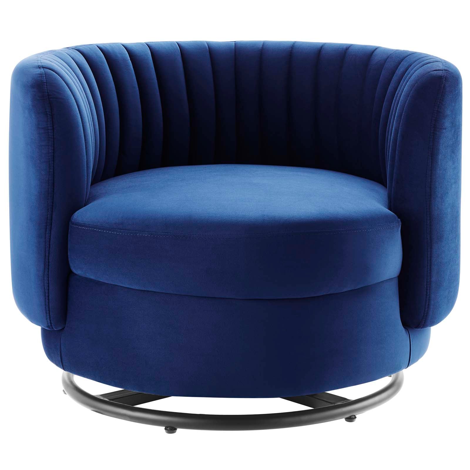 Small velvet swivel chair online