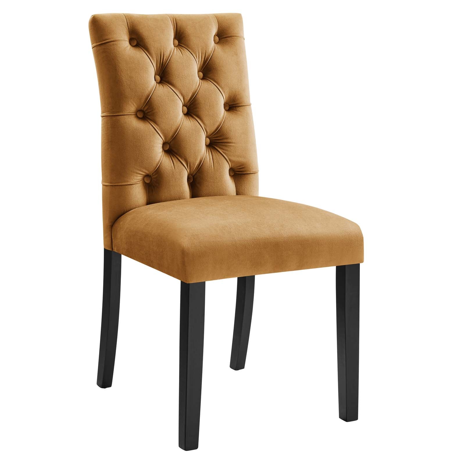 Duchess Performance Velvet Dining Chairs - Set of 2 By Modway - EEI-5011 | Dining Chairs | Modishstore - 62