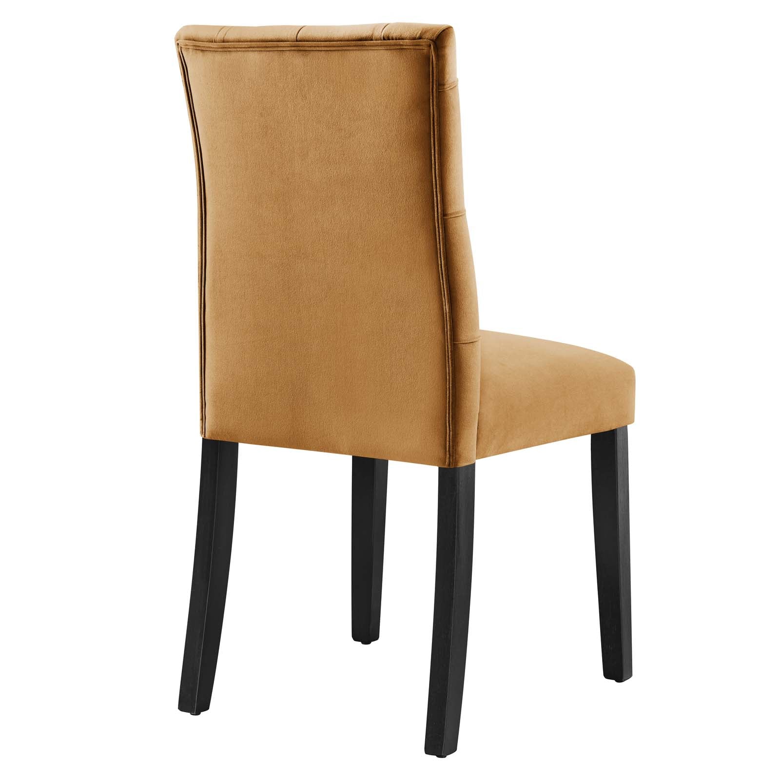 Duchess Performance Velvet Dining Chairs - Set of 2 By Modway - EEI-5011 | Dining Chairs | Modishstore - 44