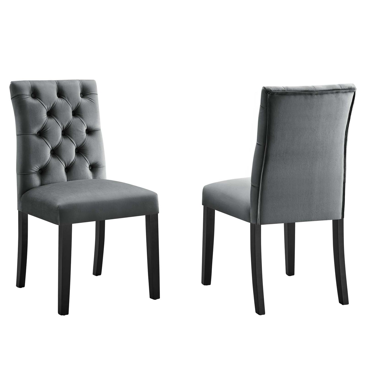 Duchess Performance Velvet Dining Chairs - Set of 2 By Modway - EEI-5011 | Dining Chairs | Modishstore - 22