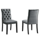 Duchess Performance Velvet Dining Chairs - Set of 2 By Modway - EEI-5011 | Dining Chairs | Modishstore - 22