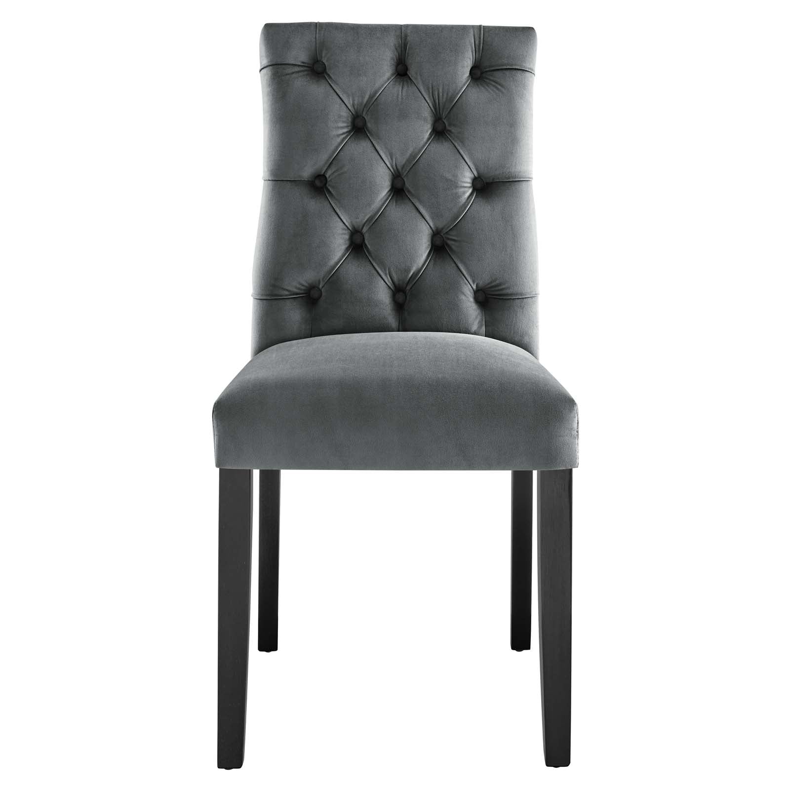 Duchess Performance Velvet Dining Chairs - Set of 2 By Modway - EEI-5011 | Dining Chairs | Modishstore - 52