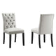 Duchess Performance Velvet Dining Chairs - Set of 2 By Modway - EEI-5011 | Dining Chairs | Modishstore - 16