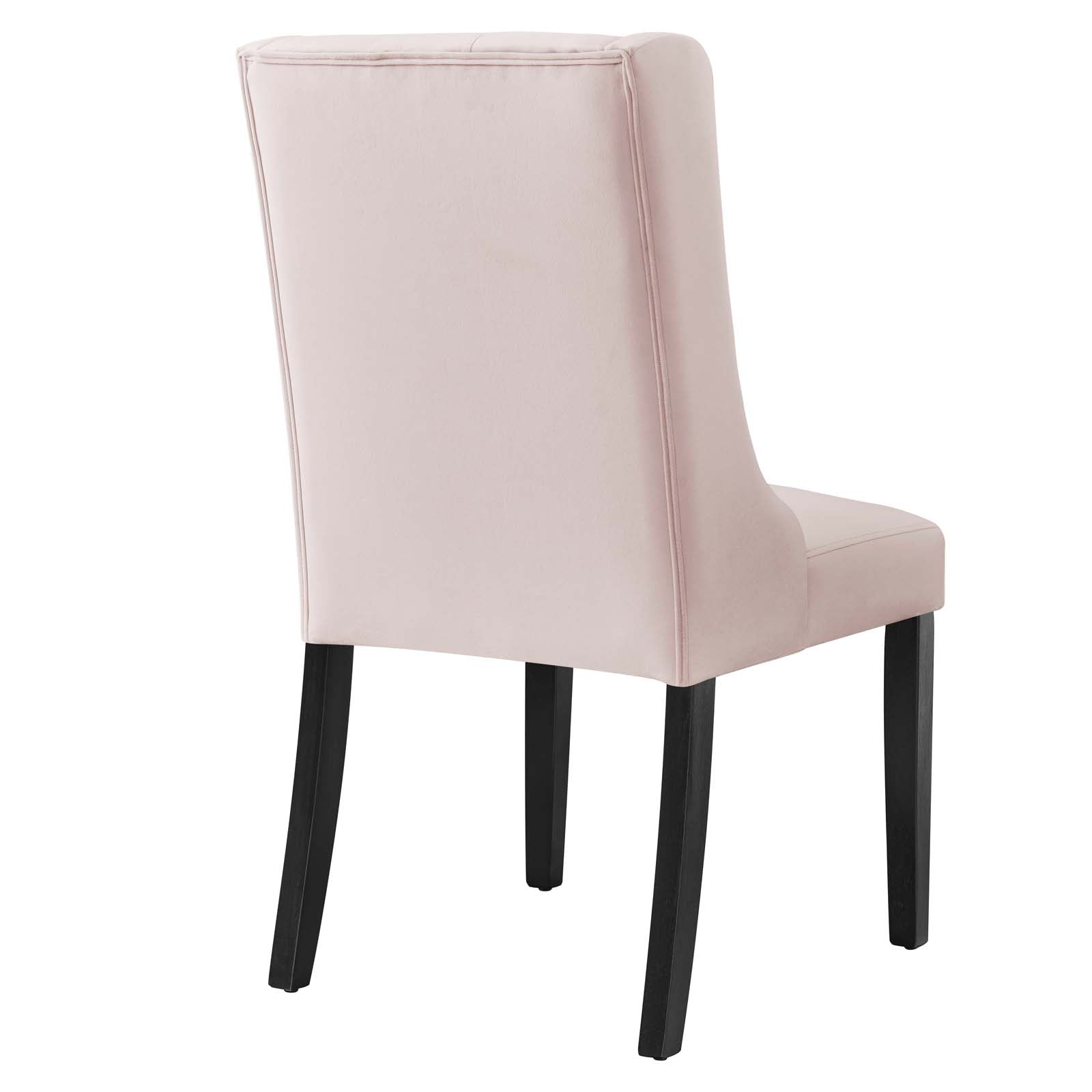 Baronet Performance Velvet Dining Chairs - Set of 2 By Modway - EEI-5013 | Dining Chairs | Modishstore - 67