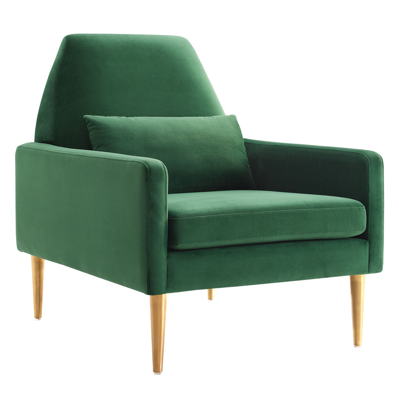 Liliana Performance Velvet Armchair By Modway - EEI-5021 | Armchairs | Modishstore - 9