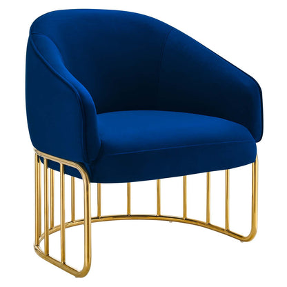 Legacy Performance Velvet Armchair By Modway | Armchairs | Modishstore - 10