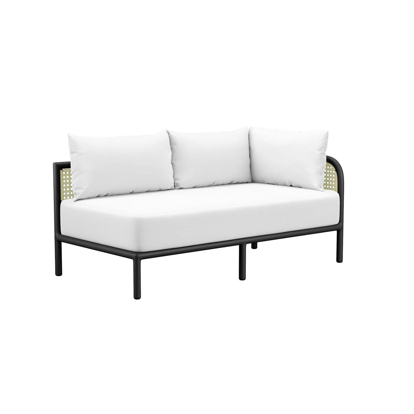 Hanalei Outdoor Patio Right-Arm Loveseat By Modway - EEI-5030 | Outdoor Sofas, Loveseats & Sectionals | Modishstore - 2