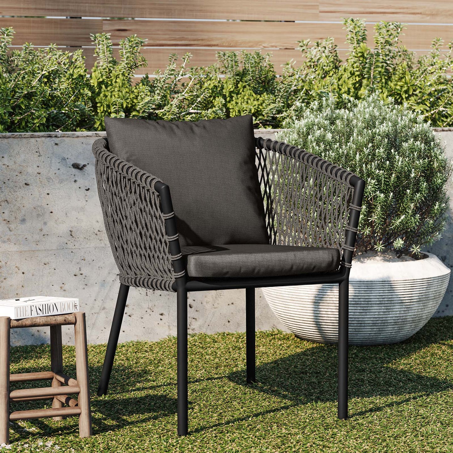 Sailor Outdoor Patio Dining Armchair By Modway - EEI-5040 | Outdoor Chairs | Modishstore - 1