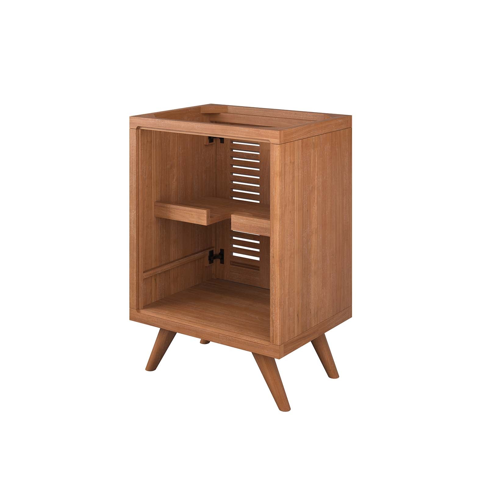 Birdie 24" Teak Wood Bathroom Vanity Cabinet (Sink Basin Not Included) By Modway - EEI-5086 | Bathroom Accessories | Modishstore - 7